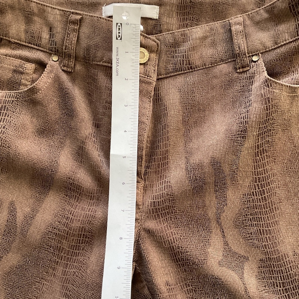 Chico's Brown Snake Print Pants - Picture 5 of 6